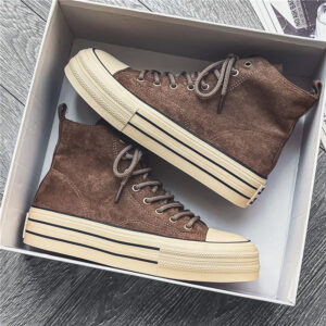 Avenue Suede Platform High Tops