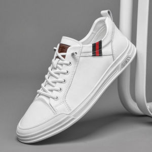 Baskets Verona en Cuir Véritable