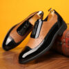Mocassins Lusso en cuir d’autruche