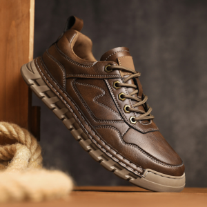 Baskets Coles en Cuir Véritable