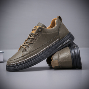 Strada Genuine Leather Sneakers
