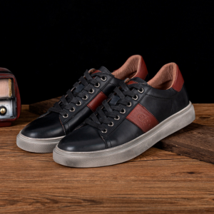 Baskets en cuir Gambino