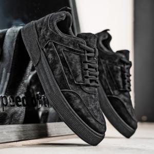 Baskets Evans en daim