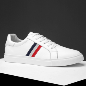 Baskets Carlo Italiana en Cuir Véritable