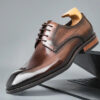 Chaussures Oxford Hudson en cuir véritable