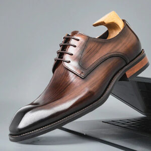 Chaussures Oxford Hudson en cuir véritable