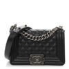 Chanel – Small Boy Flap en cuir caviar Luxury